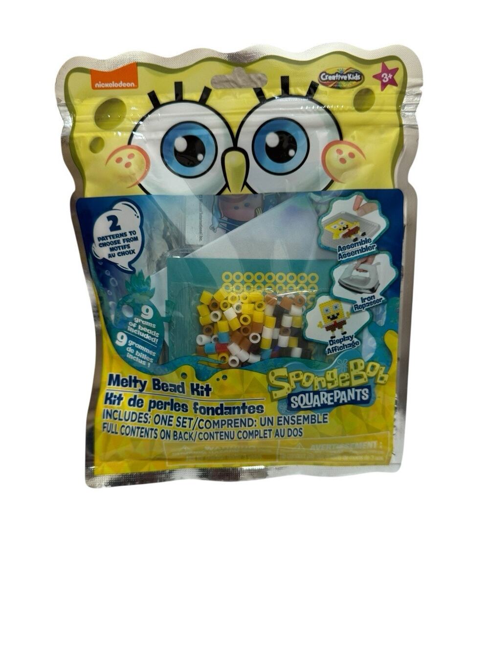 NEW Nickelodeon SpongeBob SquarePants Melty Bead Kit by Creative Kids